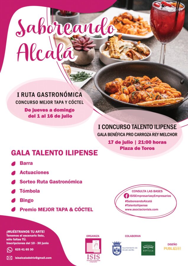 cartel saboreando alcala